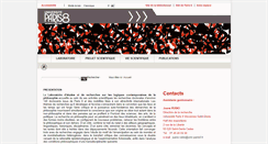 Desktop Screenshot of llcp.univ-paris8.fr