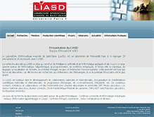 Tablet Screenshot of ai.univ-paris8.fr