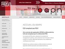 Tablet Screenshot of margaux.ipt.univ-paris8.fr