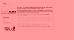 Desktop Screenshot of danse.univ-paris8.fr