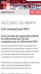 Mobile Screenshot of ipt.univ-paris8.fr