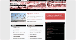 Desktop Screenshot of portail.bu.univ-paris8.fr