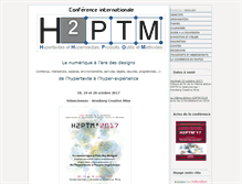 Tablet Screenshot of h2ptm.univ-paris8.fr