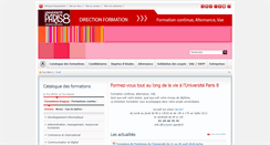 Desktop Screenshot of fp.univ-paris8.fr