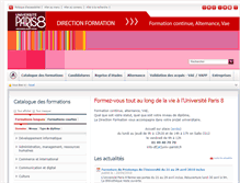 Tablet Screenshot of fp.univ-paris8.fr